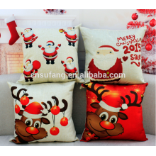 venda por atacado merry christmas linen cushion covers